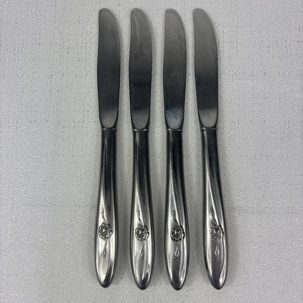 Sears Roebuck Provincial Rose Butter Knife 8 1/2
